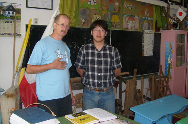 Profesor iz Japana Motoki Nomachi u Prizrenu
