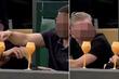 Navijač na Wimbledonu snimljen kako čovjeku do sebe ubacuje prah u piće, prikazano na TV-u