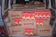 Zaplenjeno više od 900 kutija "plazme" na putu kod Gnjilana