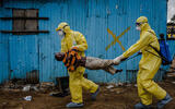 Daniel Berehulak za New York Times. Žrtva ebole u Liberiji.