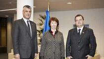 Catherine Ashton danas sa Dačićem i Thaçijem o izborima