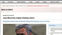 Prerano objavljena vijest da se Mourinho vraća u Chelsea