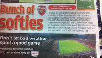 Malezijski dnevni list o igračima Arsenala: Gomila mekušaca