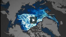 VIDEO: 27 godina topljenja leda na Arktiku u manje od minute