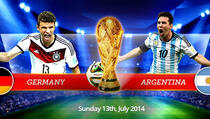 Njemačka i Argentina igraju svoje treće finale SP