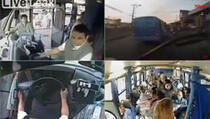 Putnici ovog autobusa su dobili svijetli primjer 