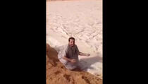 Usred pustinje pojavila se rijeka (Video)