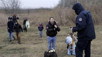 Hapšenje kosovskih migranata u Srbiji (FOTO)