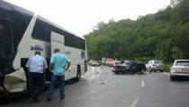 Saobraćajna nesreća na magistralnom putu Priština - Peć