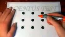 Ako uspijete spojiti tačke u samo 4 poteza, znači da ste genijalac!