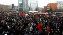 Protest opozicije u Prištini