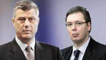 Pale teške riječi između Vučića i Thaçija u Briselu
