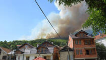 Požar u ataru sela Krstec i Rapča u Gori (FOTO)