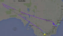 Avion iz Australije letio "nigdje" čitavih osam sati
