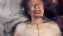 Najšokantniji snimak iživljavanja nad mrtvim Gadafijem (VIDEO 18+)