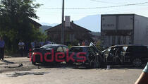 Saobraćajna nesreća na putu Prizren - Đakovica (FOTO)