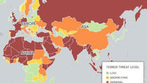 Lista 48 zemalja svijeta kojima prijeti najveća opasnost od terorizma (MAPA)