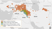 Mapa: Ko su i gdje žive Kurdi?