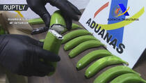 Španska policija u lažnim bananama otkrila 17 kg kokaina