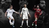 UEFA danas bira najboljeg nogometaša u Europi: Modrić, Ronaldo ili Salah?
