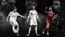 Modrić, Ronaldo i Salah u konkurenciji za najboljeg igrača Europe