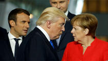 Moguć epski 'sudar' Macrona i Merkel s Trumpom u Davosu