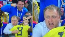 Kolumbijac slavio gol pa zagrlio engleskog navijača, ovaj ostao u šoku