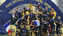 Francuska je prvak svijeta u nogometu, Hrvatska osvojila drugo mjesto