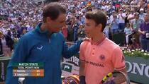 Dirljivo: Rafa Nadal sakupljaču loptica ispunio veliku želju (VIDEO)