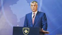 Thaçi: Zamrznuti konflikt sa Srbijom mora da se prevaziđe putem međunarodnog sporazuma