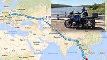 Senad Kruezi putuje motorom od Singapura do Njemačke, ukupno 13000 kilometara (VIDEO)