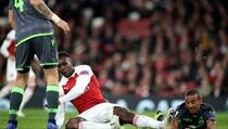 Stravična povreda zvijezde Arsenala: Lom članka, svi igrači su se uhvatili za glavu (VIDEO)