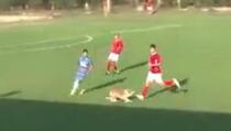 Smije im se cijeli svijet, pogledajte kako je pas ozlijedio igrača na utakmici (VIDEO)
