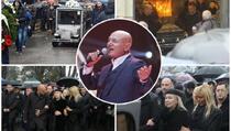 VELIČANSTVEN ISPRAĆAJ KRALJA FOLKA: Pogledajte snimke s pogreba Šabana Šaulića