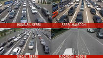 I danas kolone na graničnim prijelazima kojima prolaze Kosovari (VIDEO)