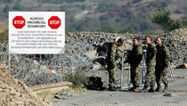KFOR mijenja znakove duž granice Kosova i Srbije