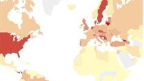 Mapa koronavirusa u svijetu: Zaraza "stagnira" na Kosovu u odnosu na regiju, ali stopa smrtnosti raste