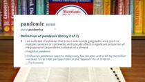 Merriam-Webster: Pandemija riječ godine