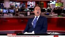 Voditelj BBC-ja uhvaćen kako zijeva