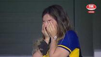 Maradonina kćerka se zbog poteza nogometaša rasplakala u loži "Bombonjere"