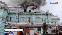 Rusija: Bolnica gori, doktori izvode operaciju na srcu