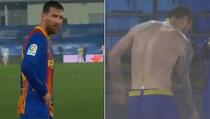 Messi u finišu kišovitog El Clasica drhtao od hladnoće pa promijenio dres