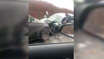 Tri osobe povređene u saobraćajnoj nezgodi na putu Gnjilane-Priština