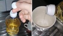 Hit: Žena pokazala čemu služi zaštitni čep na boci ulja