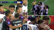 Haos u 122. minutu finala CONCACAF Lige nacija: Umjesto penala, vidjeli smo tučnjavu
