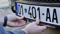 Najava Kurtijeve vlade - probne tablice za vozila iz Srbije