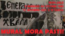 Aktivisti iz Beograda ne odustaju i poručuju: Mural mora pasti