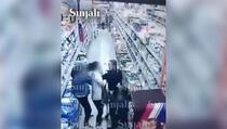 Pritvoren muškarac koji je pretukao ženu u marketu u Prištini