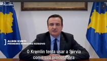 Kurti: Kremlj pokušava da iskoristi Srbiju za destabilizaciju Balkana