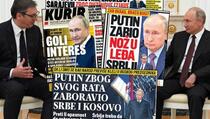 "Priznao Kosovo" - srpska štampa šokirana Putinovom izjavom
